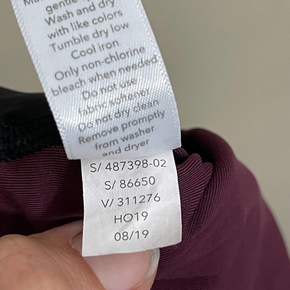 Athleta Crunch Colorblock 7/8 High-Rise Lightweight Legging Tights Super Sonic S - Picture 16 of 16